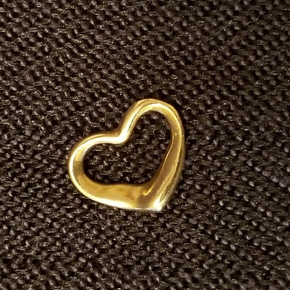 Vintage Jewelry - Vintage 14K 3-D Floating Heart Pendant